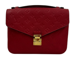Metis Pochette, Piel, Rojo, Empreite, 3,SD3178